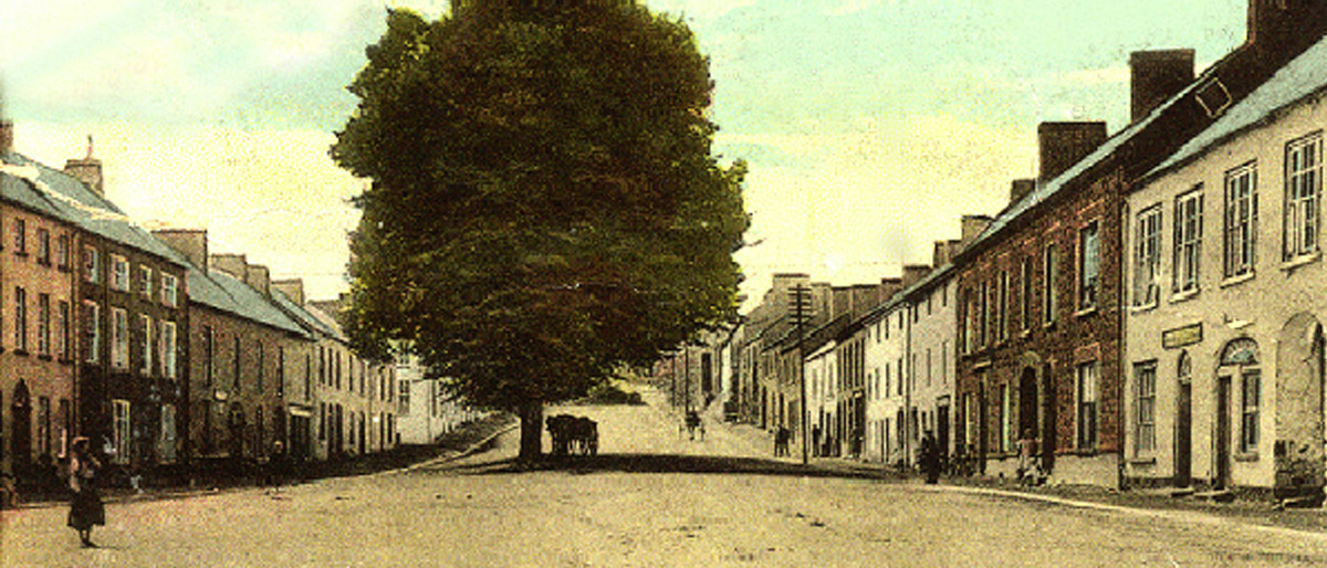 Moira Main street in 19th C