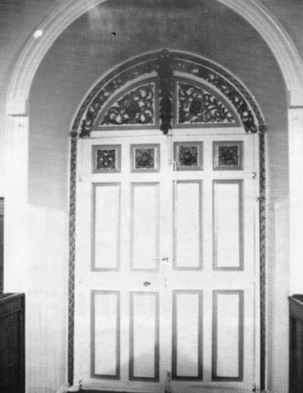 The west door from St. John's Church