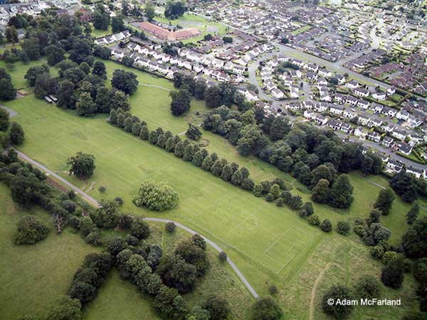 Aerial view of Moira Demesne 2006