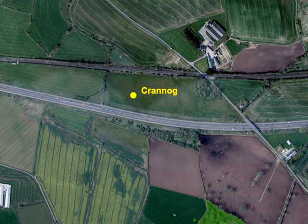 Crannog near Moira