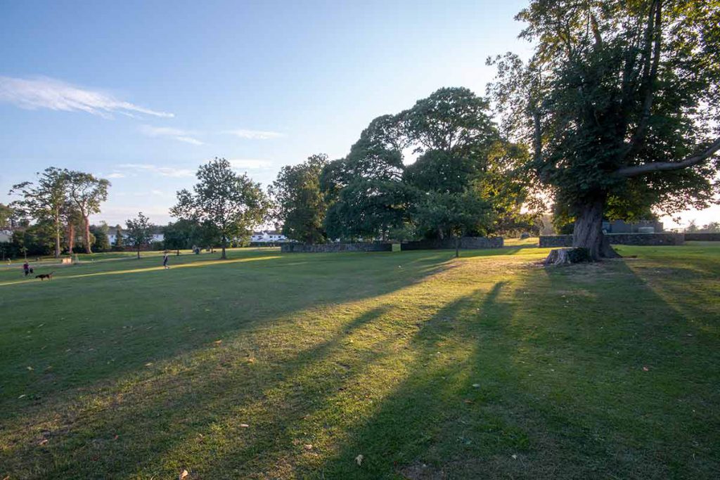 Moira Castle foundations