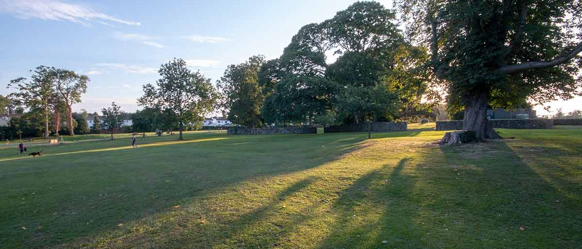 Moira Castle foundations